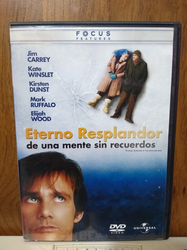 Eterno Resplandor De Una Mente Sin Recuerdos Dvd Jim Carrey