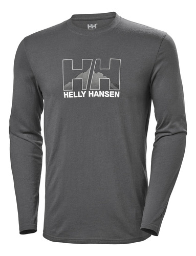 Helly-hansen Camiseta De Manga Larga Con Gráfico Nord Estánd