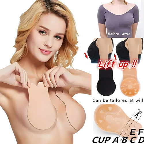 Brasier Levanta Mamas Invisibles Adhesivos Reutilizables Up