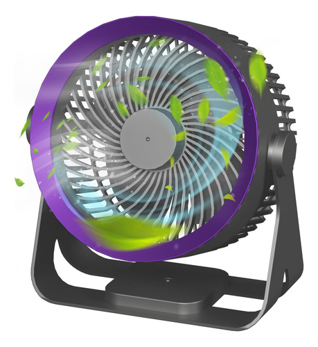 P Ventilador De Escritorio, Circulador De Mesa, Silencioso,