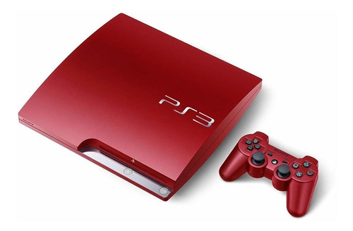 Sony PlayStation 3 Slim 320GB Standard cor  scarlet red