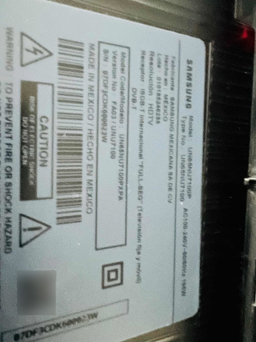 Imagen 4 de 4 de Tv Samsung 65 Pulgadas