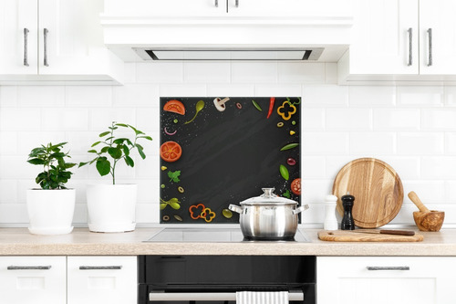 Imagen 2 de 7 de Azulejos De Vidrio Para Cocina - Alto Mesada
