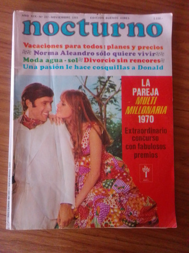 Revista Nocturno Nro.227  Noviembre De 1969