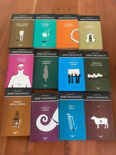 Colección 12 Libros José Saramago Tapa Dura Alfaguara