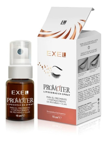 Exel Promoter Liposomas Crecimiento Pestañas Y Cejas Spray