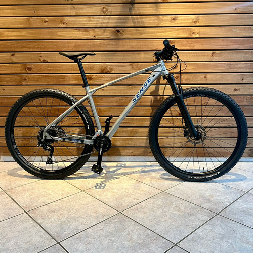 Bicicleta Mtb Aro 29 Sense React Pro Shimano Cues 18 Titanio