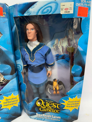 Quest For Camelot Kayley Y Garret Muñecos Barbie (Usado)