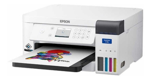 Imagen 3 de 3 de Impresora De Sublimación A Color Epson F170 Con Wifi