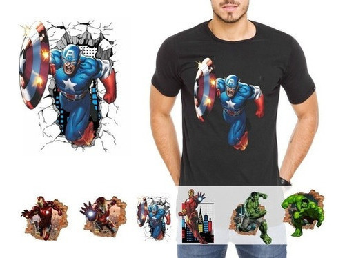 Vectoreplantillas Para Camiseta Y Pared Super Heroes