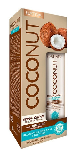 Serum Cream Kativa Coconut Reconstrucci - mL a $189