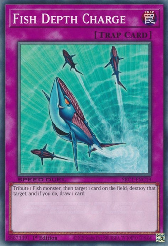 Fish Depth Charge (sbc1-enc19) Yu-gi-oh!