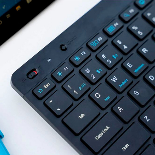 Teclado Wireless Jlab Go Keyboard, 2.4 Ghz + Bluetooth 5
