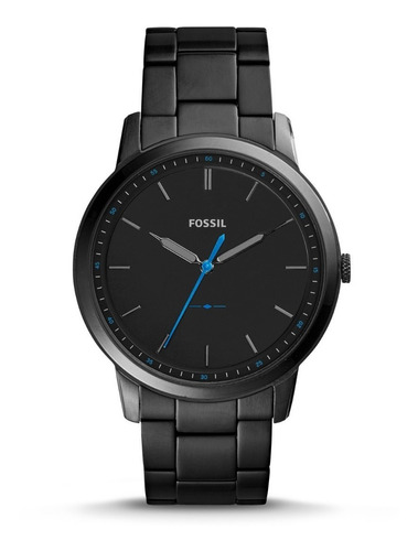 Reloj Fossil Fs5308 Estilo Minimalista Pavonado Envio Gratis