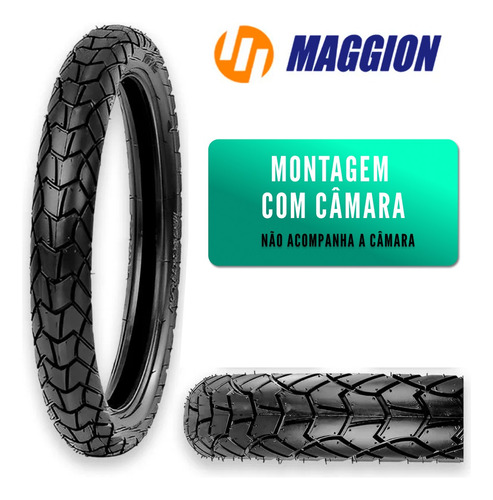 Pneu 90/90-19 Viper Maggion C/c Bros 150 160 Crosser Xre 190