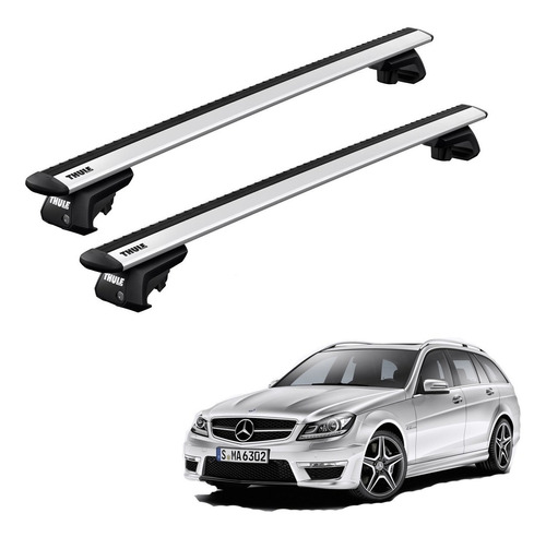 Rack Bagageiro Thule Evo Mercedes Benz C Class Wagon 07 Á 14