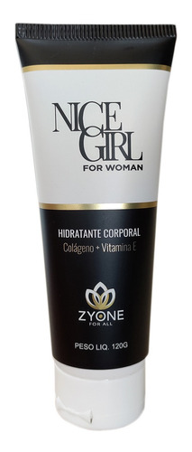 Hidratante Corporal Feminino Creme Perfumado Nice Girl Zyone