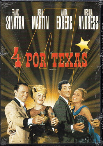 4 Por Texas - F. Sinatra - D. Martin - A. Ekberg- U. Andress