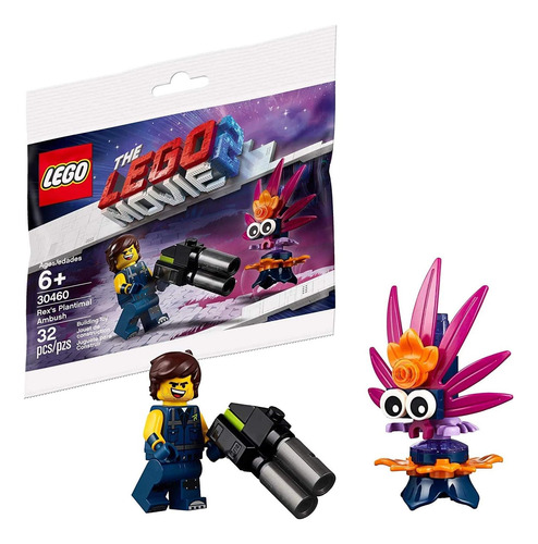 Lego Movie 2 Rexs Plantimal Ambush Polybag 32 Pieces