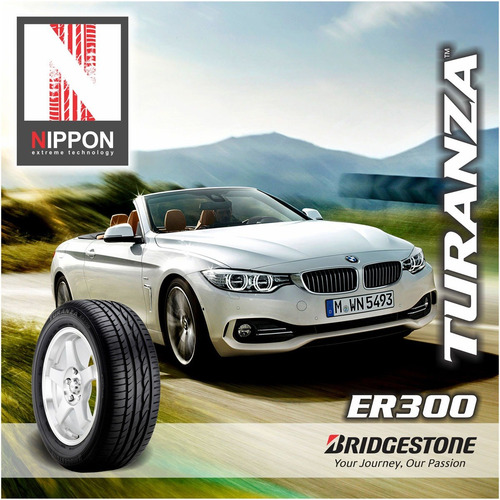 Kit 4 185/60 R15 H Bridgestone Turanza Er300 Envío Gratis $0