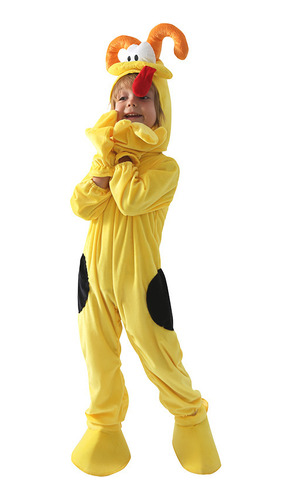 Halloween Niños Animados Garfield Dachshund Odie Cos Costume