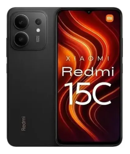 Celular Xiaomi Redmi15c 256gb Ram 8gb Rom 2026 Cor Preto
