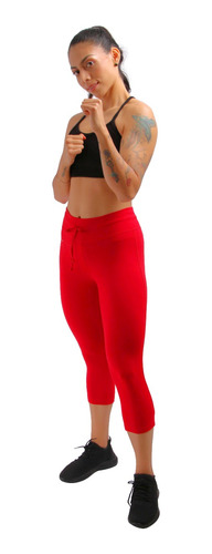 Pescador Clásico Leggins Corto Likra Deportiva Gym Fitness