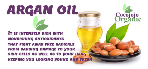 Cocojojo 100% Pure Argan Oil Deodorized Refined Cold Pressed