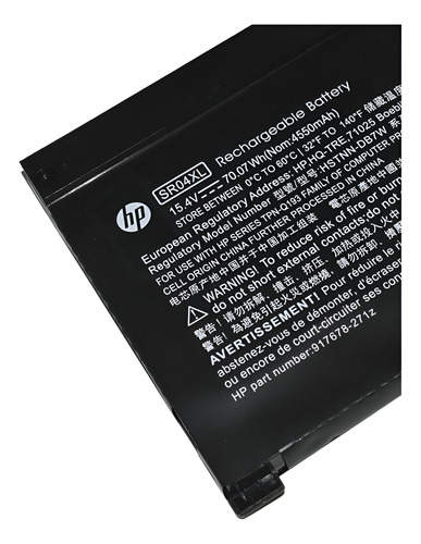 Batería Original Para Hp Sr04xl 15-cx 15-cn 15-dc L08855-855 Negro