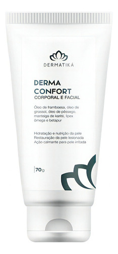 Creme Hidratante Corpo E Face Derma Confort Momento De Aplicação Dia/noite Tipo De Pele Todo Tipo De Pele