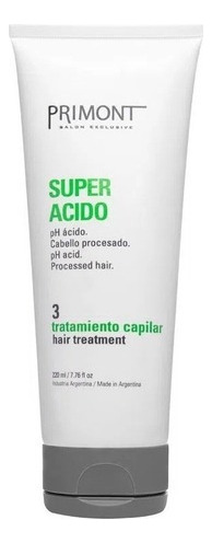 Tratamiento Super Acido Primont Tecnologia Plex X 220ml