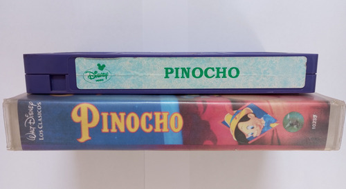 Pinocho Película Vhs Original (carátula Reimpresa) (Usado)