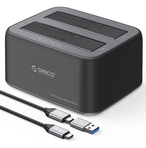 Estación De Acoplamiento De Disco Duro De Orico Usb C Usb 3.