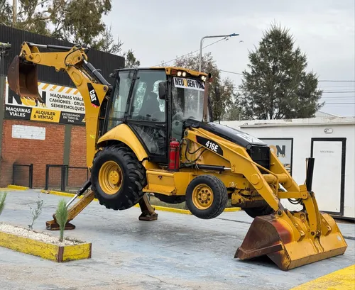 Caterpillar 416e Retro Excavadora 2009 No Pala, Nqnmaq