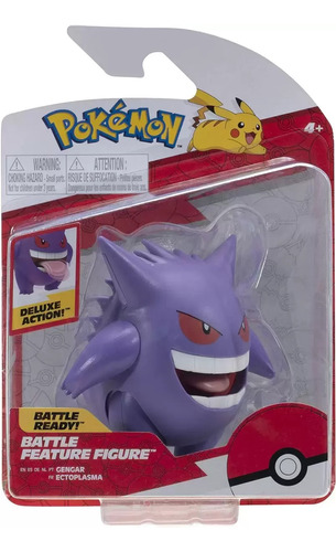 Pokemon - Battle Feature - Figura Gengar 11 Cm