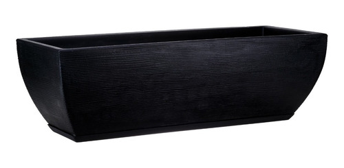 Maceta Jardinera Plastico Amsterdam 100x37x27cm Simil Piedra