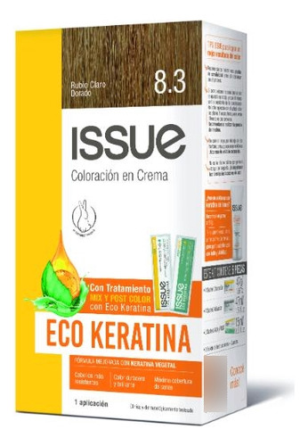 Kit Color Tinta Issue Keratina N.8.3