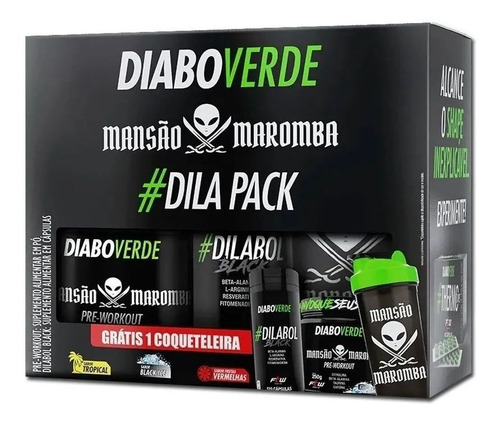 Dila Pack Mansão Maromba / Ftw  - Black Ice