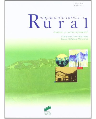 Libro Alojamiento Turistico Rural De Francisco Juan Martinez