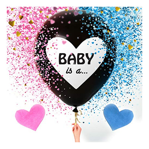 Sweet Baby Co. Jumbo 36 Inch Baby Gender Reveal 4jxti