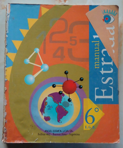 Manual Estrada 6to Egb - 1997 - Le Falta La Tapa