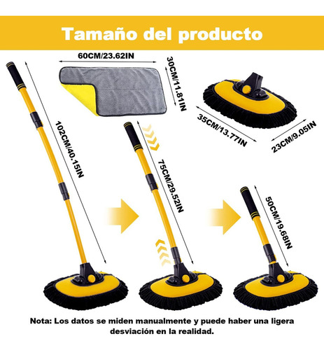 Cepillo Para Lavar Carros, Kit De Limpieza Para Auto,