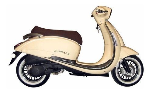 Imagen 16 de 25 de Moto Scooter Beta Tempo 150 Deluxe Vintage Beige Patentada
