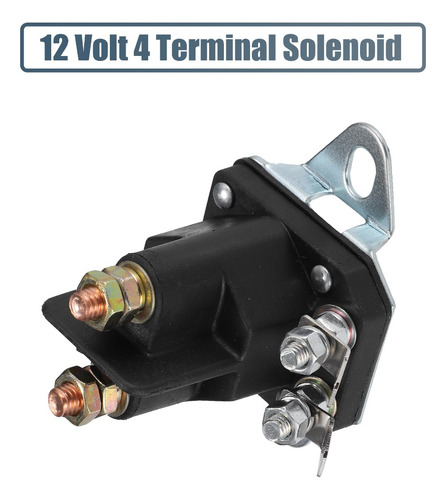 1 Relevador Eléctrico Para Dc 12v 4 Terminal Relay Gravely