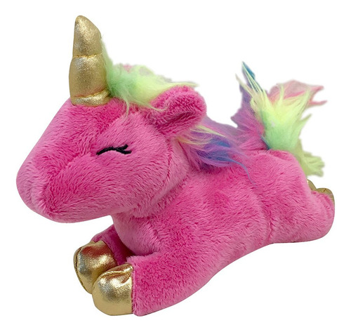 Foufit 85601 Unicornio De Peluche Para Perros, Rosa, 6