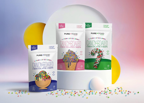 Comida Pura De Estee, Rainbow Nonpareils | Sprinkles Veganos