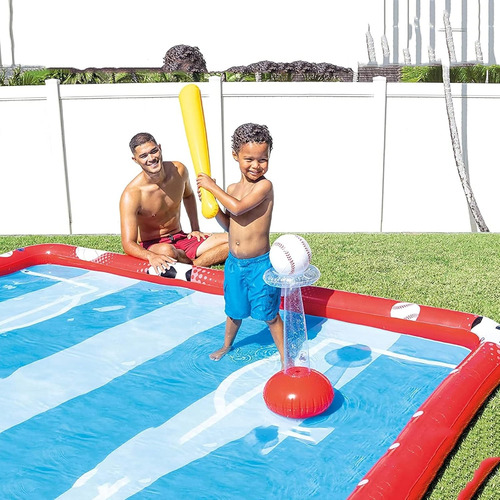 Piscina Infantil Inflable Centro De Juego Intex Deportes