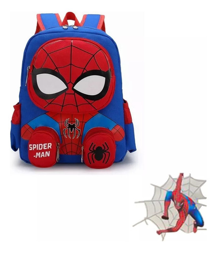 Mochila Escolar Barata De Spider-man Super Hero School Kids