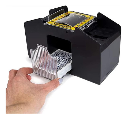 Embaralhador Misturador De Cartas 2 Baralhos Automatico