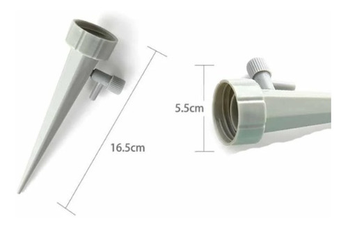 Imagen 2 de 2 de 10 Sistema Riego Botellas Agua Para Jardín Automático 10pzs.